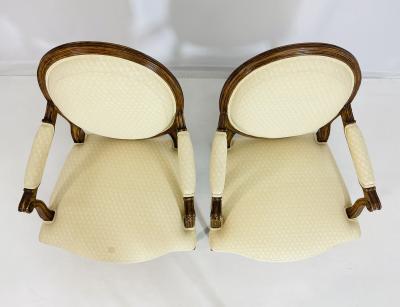 Dennis Leen Pair of Armchairs by Dennis Leen USA 1990s