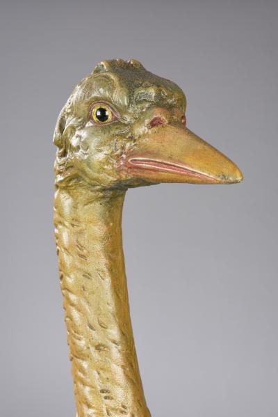Dentzel Carved Ostrich Carousel Animal