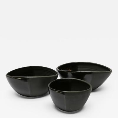 Derrick Nesting Bowls in Noir Black by Style Union Home