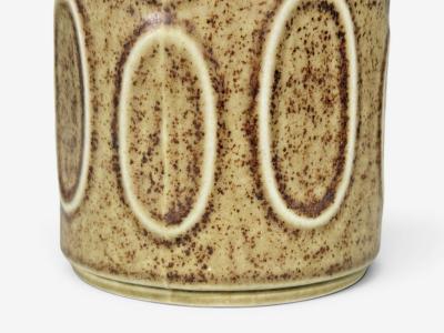 Desiree Stent j Table Lamp Brown Stoneware Denmark 1960s