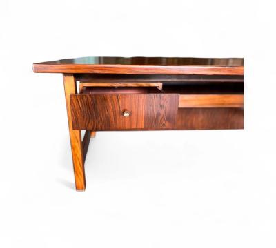 Desk in Rosewood with Two drawers Unknown 1960s Lot 875