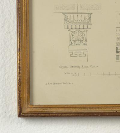 Detail of Holmwood Scotland circa 1890