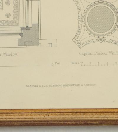 Detail of Holmwood Scotland circa 1890