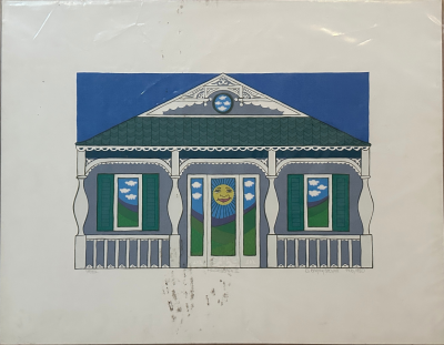 Di Bagley Stovall Housescape II 1980