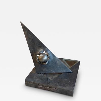 Di Lorenzo Restoration Abstract Metal Sculpture by Di Lorenzo