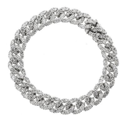 Diamond Curb Link Bracelet