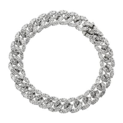 Diamond Curb Link Bracelet