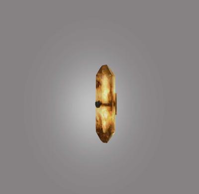 Diamond Form Rock Crystal Sconces by Phoenix