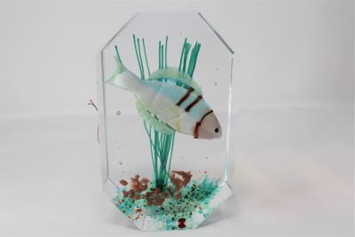 Diego Costantini Murano Glass Aquarium by Costantini