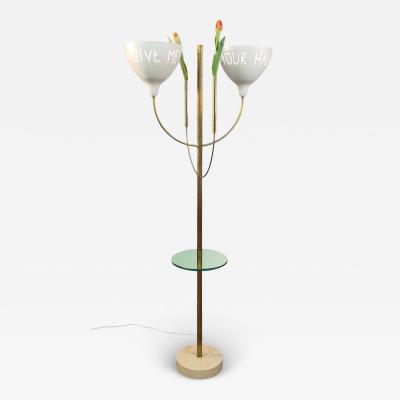 Diego Mardegan Give me your hand table floor lamp by Diego Mardegan