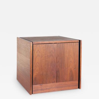 Dillingham Esprit Style Mid Century Rolling Record Cabinet