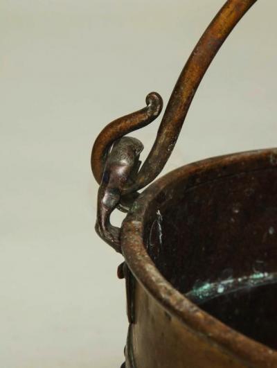 Diminutive Copper and Brass Bucket