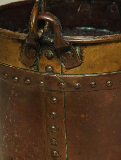 Diminutive Copper and Brass Bucket