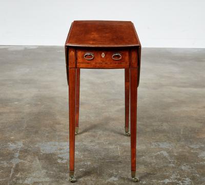 Diminutive Georgian Satinwood Pembroke Table