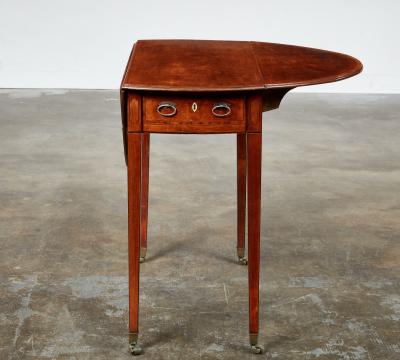 Diminutive Georgian Satinwood Pembroke Table