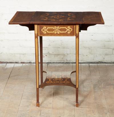 Diminutive Inlaid Harewood Pembroke Table