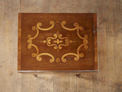 Diminutive Inlaid Harewood Pembroke Table