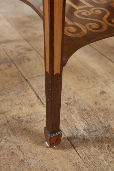 Diminutive Inlaid Harewood Pembroke Table