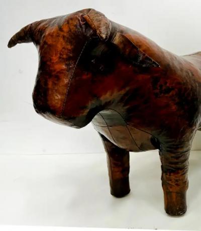 Dimitri Omersa Mid century Dimitri Omersa for Valenti Home Bull Ottoman