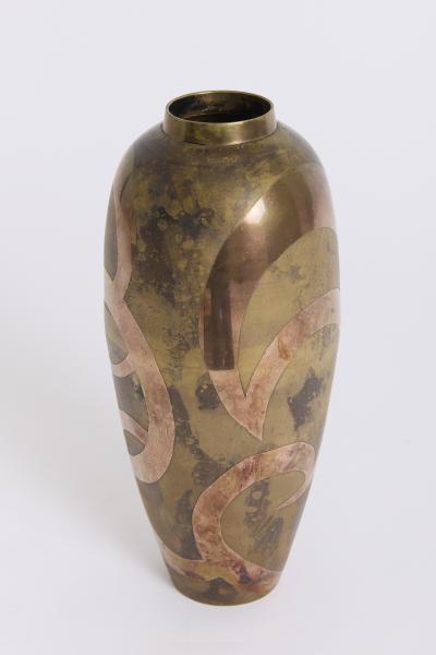 Dinanderie Vase