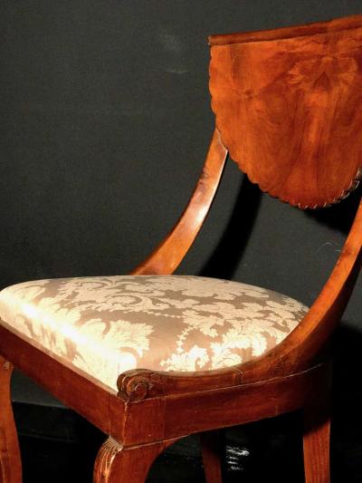Dining Room Set of Eight Italian Chairs and a Pair of Armchairs 1790