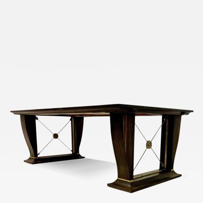 Dining Table Desk Macassar Ebony 1940s