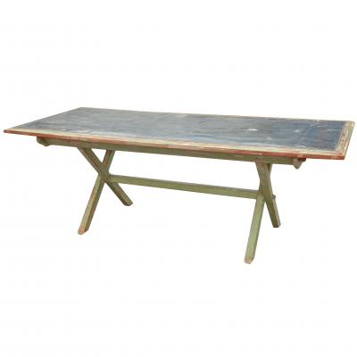 Dining Table With Metal Top