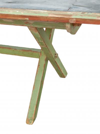 Dining Table With Metal Top