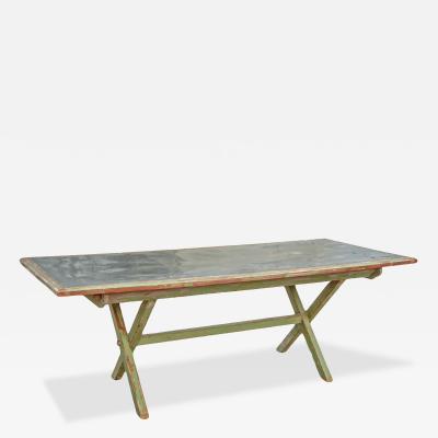 Dining Table With Metal Top