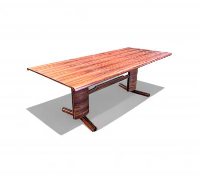 Dining Table in Caviuna wood Novo Rumo 1960s Lot 767