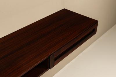 Dino Cavalli Hanging Console and Mirror by Dino Cavalli for Tredici Italy 1960s