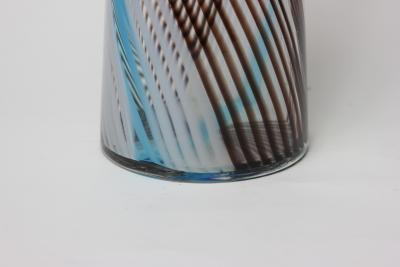 Dino Martens Dino Martens Filigrana Glass Vase made by Aureliano Toso 1950 Italy
