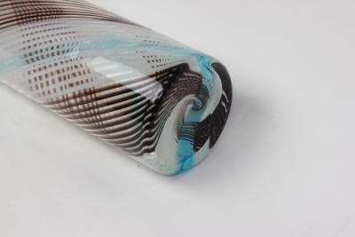 Dino Martens Dino Martens Filigrana Glass Vase made by Aureliano Toso 1950 Italy