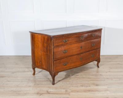 Directoire Chest of Drawers in Walnut 1780 Venice