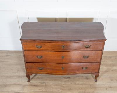 Directoire Chest of Drawers in Walnut 1780 Venice