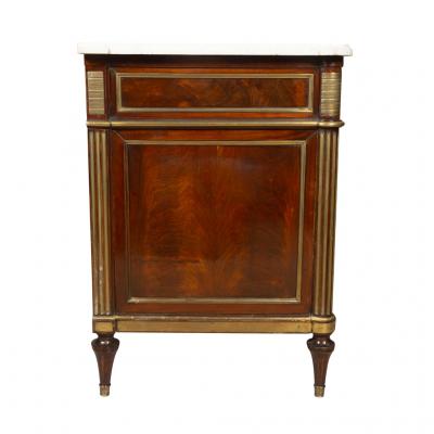 Directoire Mahogany And Brass Mounted Commode