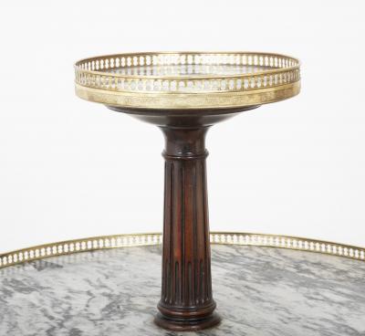 Directoire Two Tier Marble Top Serviteur