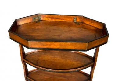 Directoire Walnut Tricoteuse Table