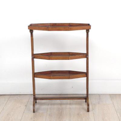 Directoire Walnut Tricoteuse Table France circa 1800