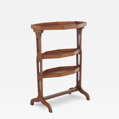 Directoire Walnut Tricoteuse Table France circa 1800