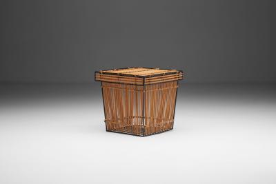 Dirk van Sliedregt Storage Basket Attributed Dirk van Sliedregt for Roh Netherlands 1960s