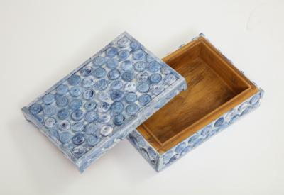 Disc Trimmed Sky Blue Box