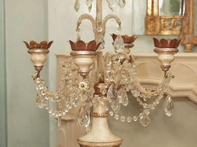 Distinguished Pair of Girandole Candelabras
