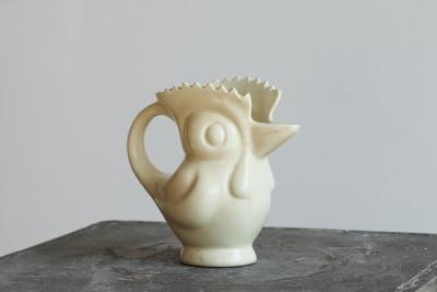 Ditmar Urbach Art Deco Rooster Jug by Ditmar Urbach Czechoslovakia 1930s