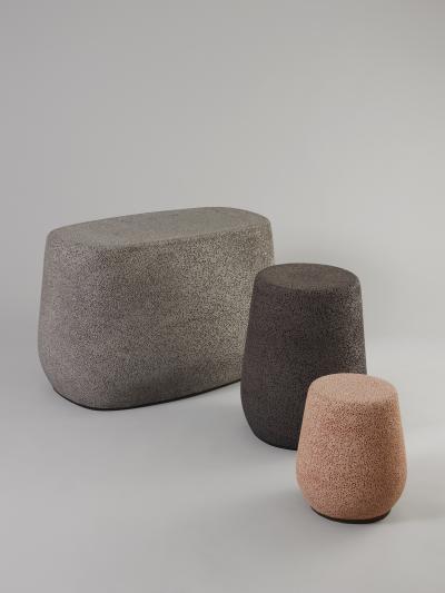 Djim Berger Lightweight Porcelain Bench and Table