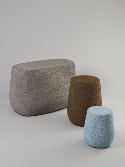 Djim Berger Lightweight Porcelain Bench and Table