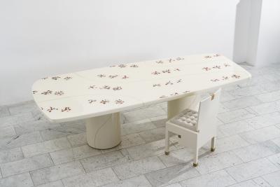 Djivan Schapira Djivan Schapira White Lotus Dining Table USA 2024
