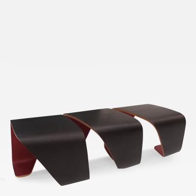 Dna Modular Bench Made in Wood by Leonardo Rossano and Debora Mansur 2013 