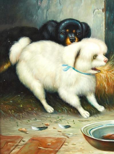 Dog Painting 18th Century