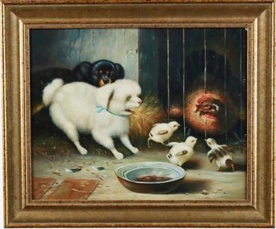Dog Painting 18th Century